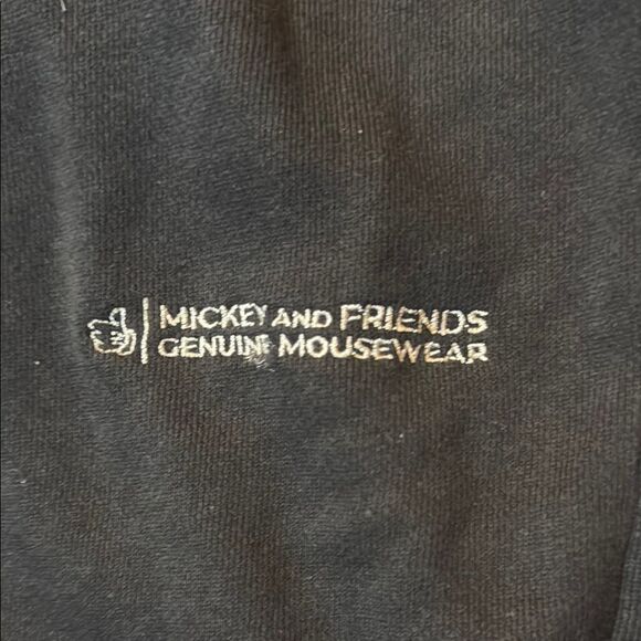 Black Mickey Mouse Sweatshirt Hoodie Size Large Mickey and Friends Genuine Mouse - Picture 5 of 6